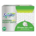 Swiffer Heavy-Duty Dry Refill Cloths, 10.3 x 7.8, White, 20 Cloths, 4PK 80314634